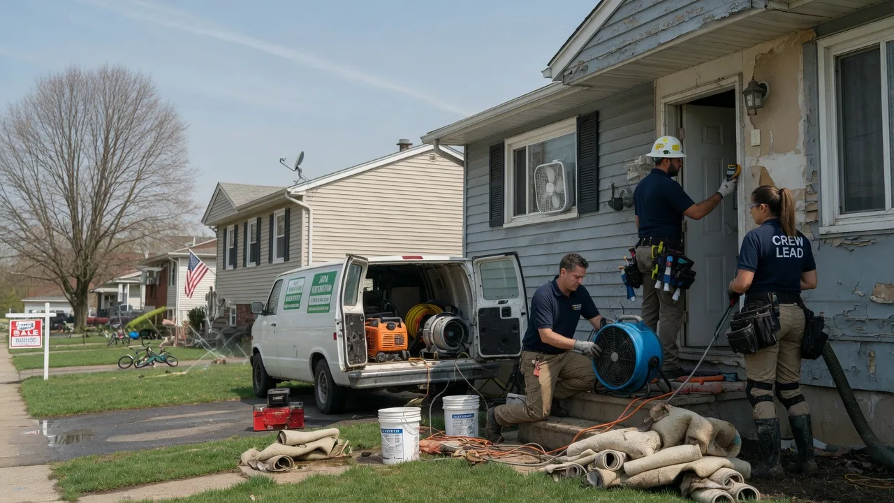 Flood Cleanup in Gandeeville, WV near me